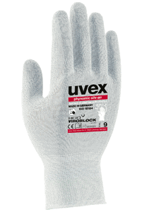 Antibakterieller und antiviraler Hygiene-Schutzhandschuh uvex phynomic silv-air