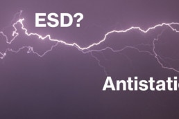 Zwischen ESD und Antistatik gibt es Unterschiede.
