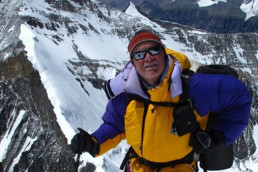 uvex Key-Account Manager Rolf Eberhard am Mount Everest