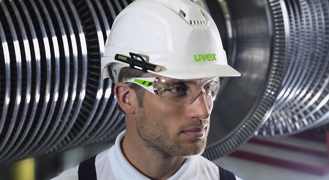 uvex safety helmet ranges and accessories