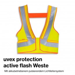 bauma 2019 uvex protection active flash weste