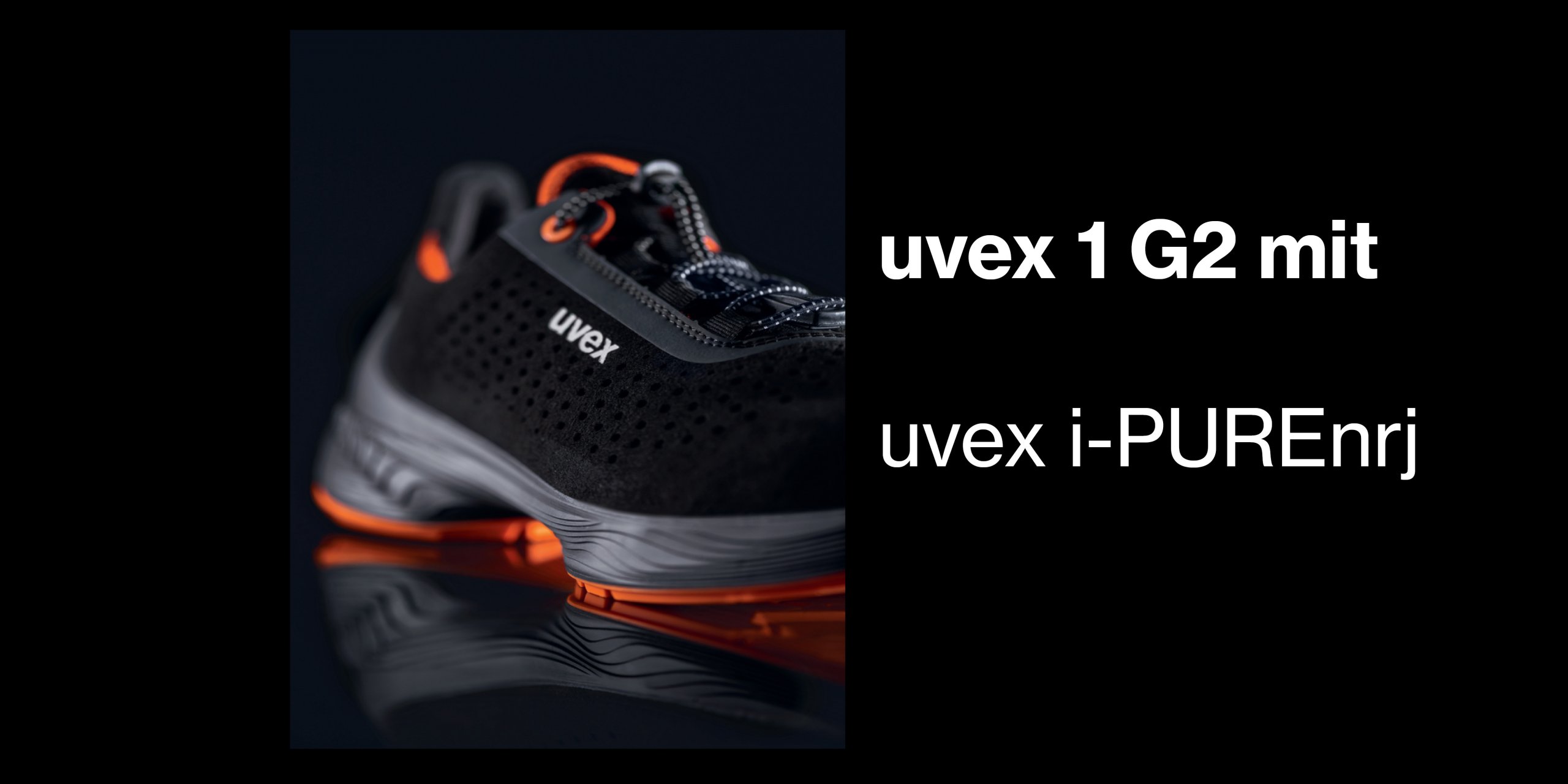 uvex 1 G2 Sicherheitsschuh mit uvex iPUREnrj Dämpfungstechnologie
