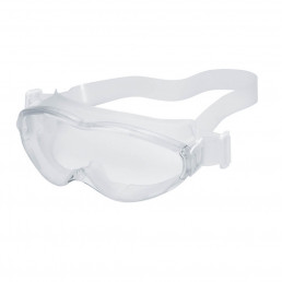 uvex ultrasonic CR autoklavierbare Schutzbrille mit Kopfband für Laborarbeiten, auch als Überbrille geeignet