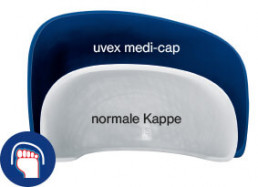 uvex medi-cap technologie im Vergleich