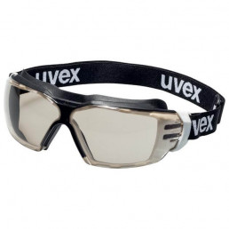 uvex pheos cx2 sonic Vollsicht-Schutzbrille mit Blaulichtfilter und Kopfband