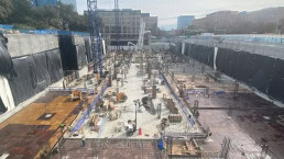 JE Dunn Construction Baustelle